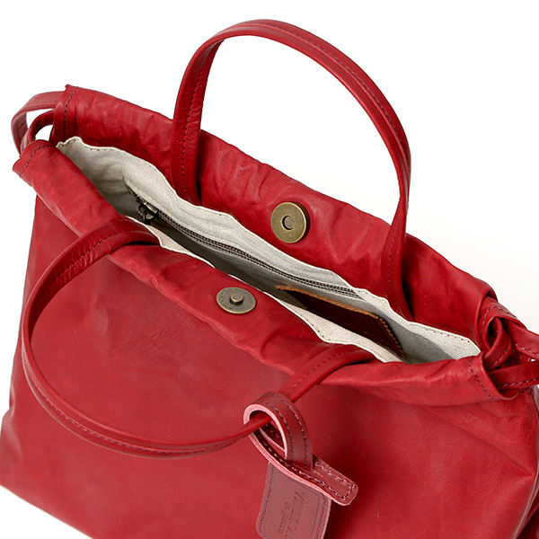  巾着バッグ 本革 メンズ レディース レザー ミニ ショルダーバッグ レッド ワイン 赤色 巾着ポーチ 肩掛け 小さめ 経年変化 エイジング シンプル おしゃれ 小振り 高級感 巾着型 日本製 ブランド BEAU DESSIN ボーデッサン