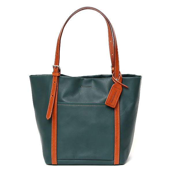 BEAU DESSIN(ボーデッサン) レザーミニトートバッグ ネイビー