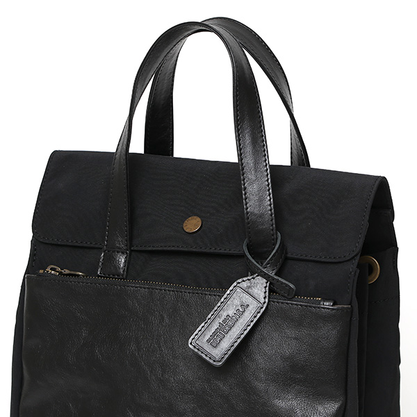  トートバッグ メンズ 縦型 ビジネスバッグ A4 13インチPC 15インチPC ブラック 黒 黒色 トート 高密度ナイロン 本革 フラップ付き オフィスカジュアル おしゃれ 通勤 日本製 ブランド BEAU DESSIN ボーデッサン