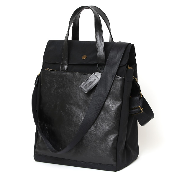  トートバッグ メンズ 縦型 ビジネスバッグ A4 13インチPC 15インチPC ブラック 黒 黒色 トート 高密度ナイロン 本革 フラップ付き オフィスカジュアル おしゃれ 通勤 日本製 ブランド BEAU DESSIN ボーデッサン