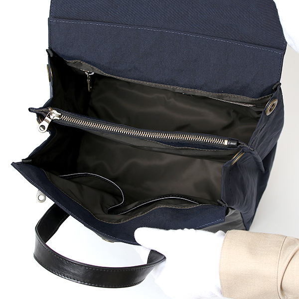  トートバッグ メンズ 縦型 ビジネスバッグ A4 13インチPC 15インチPC ブルー ネイビー 青色 トート 高密度ナイロン 本革 フラップ付き オフィスカジュアル おしゃれ 通勤 日本製 ブランド BEAU DESSIN ボーデッサン