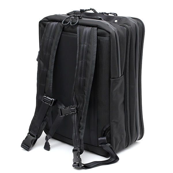 ビジネスバッグ メンズ ブリーフケース 3way 1680D バリスティック ナイロン 国産 ブラック 黒 黒色 自転車 サイクリング サイクリスト 出張 通勤 日本製 ブランド ショルダー付き A4 大容量 レザー 本革 beruf baggage(ベルーフバゲージ)