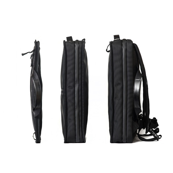 ビジネスバッグ メンズ ブリーフケース 3way 1680D バリスティック ナイロン 国産 ブラック 黒 黒色 自転車 サイクリング サイクリスト 出張 通勤 日本製 ブランド ショルダー付き A4 大容量 レザー 本革 beruf baggage(ベルーフバゲージ)