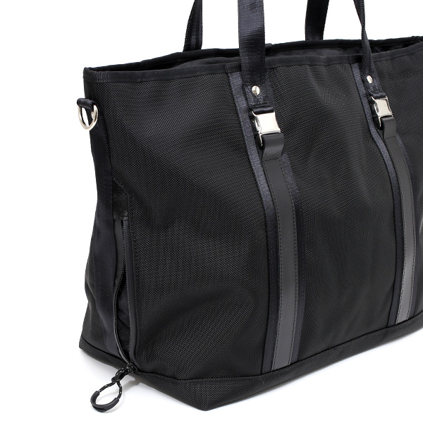  トートバッグ メンズ ブランド 2way 1680D バリスティック ナイロン 自転車 サイクリング サイクリスト ローディー ブラック 黒 黒色 日本製 ビジネスバッグ 本革 大きめ 大容量 カバン 鞄 防水 撥水 アウトドア beruf baggage(ベルーフバゲージ)