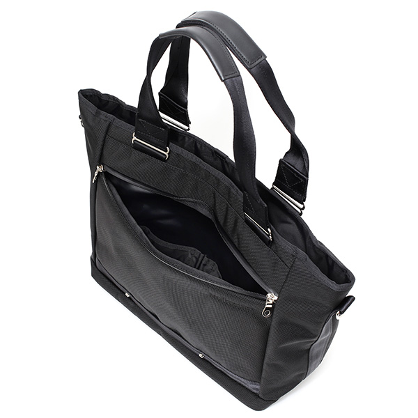  beruf baggage ビジネストートバッグ 1680Dバリスティックナイロン製 自転車 サイクリング サイクリスト ローディー ブラック 黒 黒色 メンズ 日本製 ブランド ビジネスバッグ 本革 大きめ 大容量 カバン 鞄 防水 ベルーフバゲージ