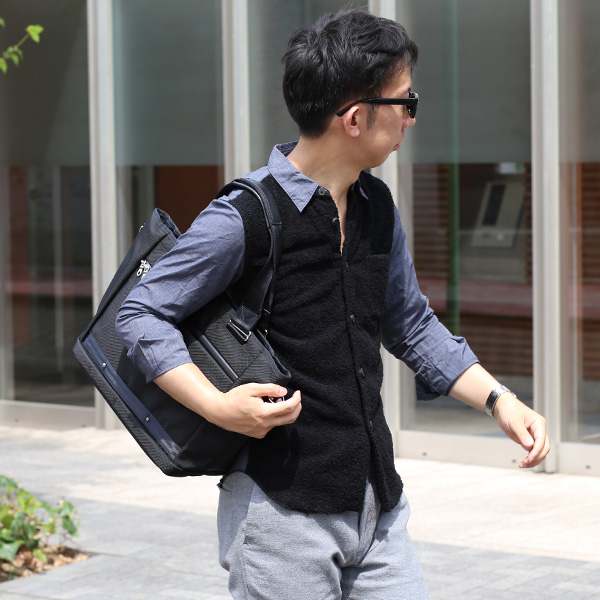  beruf baggage ビジネストートバッグ 1680Dバリスティックナイロン製 自転車 サイクリング サイクリスト ローディー ブラック 黒 黒色 メンズ 日本製 ブランド ビジネスバッグ 本革 大きめ 大容量 カバン 鞄 防水 ベルーフバゲージ