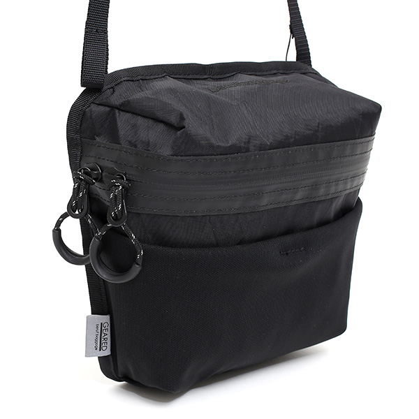  beruf baggage X-PAC コンパクトショルダーポーチ 自転車 アウトドア サイクリング サイクリスト ローディー ブラック 黒 黒色 メンズ レディース ショルダーバッグ サコッシュ ボディーバッグ 肩掛け 斜めがけ ミニ カバン ベルーフバゲージ