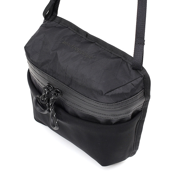  beruf baggage X-PAC コンパクトショルダーポーチ 自転車 アウトドア サイクリング サイクリスト ローディー ブラック 黒 黒色 メンズ レディース ショルダーバッグ サコッシュ ボディーバッグ 肩掛け 斜めがけ ミニ カバン ベルーフバゲージ