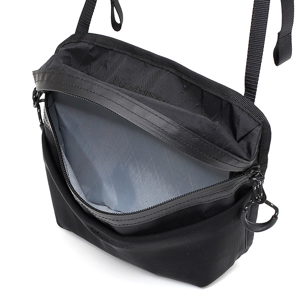  beruf baggage X-PAC コンパクトショルダーポーチ 自転車 アウトドア サイクリング サイクリスト ローディー ブラック 黒 黒色 メンズ レディース ショルダーバッグ サコッシュ ボディーバッグ 肩掛け 斜めがけ ミニ カバン ベルーフバゲージ