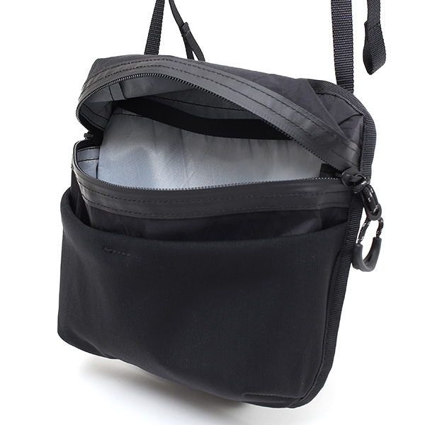  beruf baggage X-PAC コンパクトショルダーポーチ 自転車 アウトドア サイクリング サイクリスト ローディー ブラック 黒 黒色 メンズ レディース ショルダーバッグ サコッシュ ボディーバッグ 肩掛け 斜めがけ ミニ カバン ベルーフバゲージ