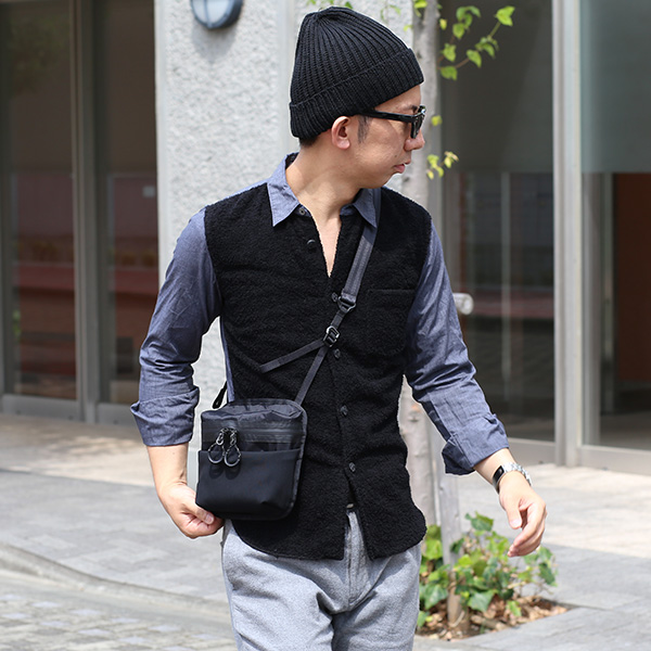  beruf baggage X-PAC コンパクトショルダーポーチ 自転車 アウトドア サイクリング サイクリスト ローディー ブラック 黒 黒色 メンズ レディース ショルダーバッグ サコッシュ ボディーバッグ 肩掛け 斜めがけ ミニ カバン ベルーフバゲージ