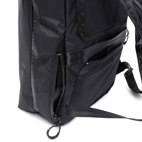 beruf baggage スマホ充電ポケット付き 多機能 バックパック 自転車 サイクリング サイクリスト ローディー アウトドア ブラック 黒 黒色 メンズ レディース リュックサック ビジネスバッグ 通勤 通学 日本製 ブランド ベルーフバゲージ