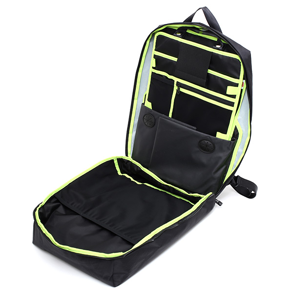 beruf baggage スマホ充電ポケット付き 多機能 バックパック 自転車 サイクリング サイクリスト ローディー アウトドア ブラック 黒 黒色 メンズ レディース リュックサック ビジネスバッグ 通勤 通学 日本製 ブランド ベルーフバゲージ