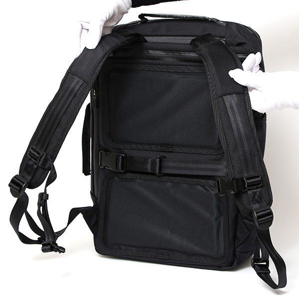  ビジネスリュック メンズ バックパック ブランド ビジネスバッグ 2way スリム リュック ナイロン おしゃれ ブラック 黒 黒色 PC収納 A4 多機能 撥水 通勤 通学 出張 豊岡鞄 高級 日本製 ベルーフバゲージ(beruf baggage)