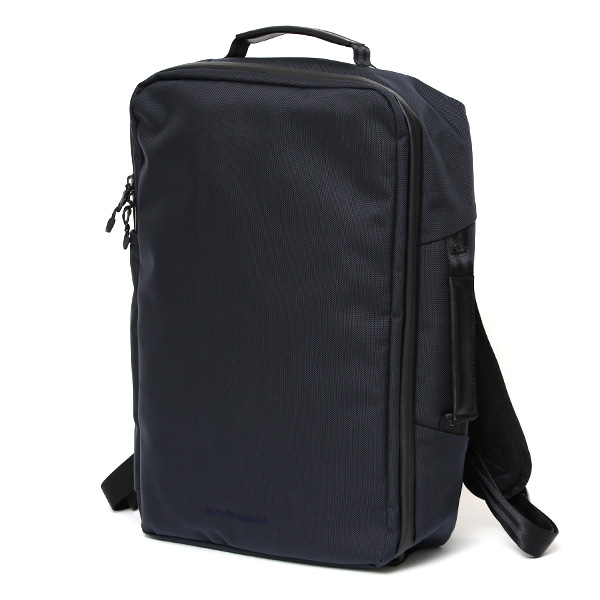 ビジネスリュック メンズ バックパック ブランド ビジネスバッグ 2way スリム リュック ナイロン おしゃれ ブルー ネイビー 青色 PC収納 A4 多機能 撥水 通勤 通学 出張 豊岡鞄 高級 日本製 ベルーフバゲージ(beruf baggage)