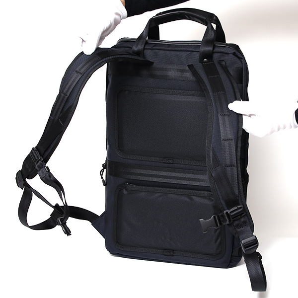  バックパック メンズ ビジネス 豊岡鞄 リュックサック ブランド ナイロン 通勤 通学 出張 大容量 軽量 ブルー ネイビー 青色 国産 豊岡製 ビジネスリュック バッグ A4 パソコン収納 ベルーフバゲージ(beruf baggage)