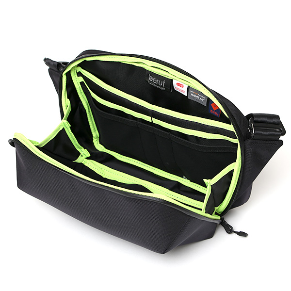 ショルダーバッグ ボディバッグ メンズ レディース ブランド 小ぶり 軽量 大容量 機能的 日本製 ブラック 黒 黒色 ウエストバッグ エアー バリスティックナイロン かっこいい おしゃれ ベルーフバゲージ(beruf baggage)