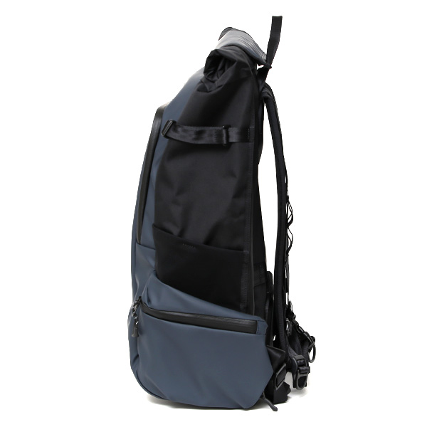  リュック ビジネスリュック バックパック 大容量 16インチPC収納可能 A3サイズ 防水 アウトドア おしゃれ ブルー ネイビー 青色 かっこいい ロールトップ 自転車 旅行 高級 ブランド NOMAD30+ ベルーフバゲージ(beruf baggage)