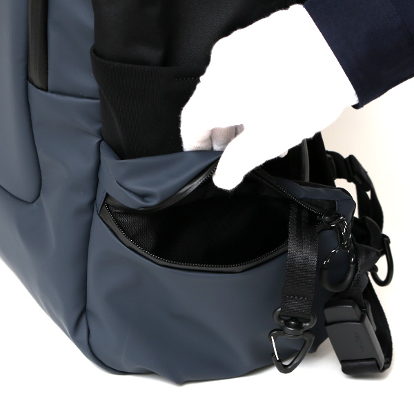  リュック ビジネスリュック バックパック 大容量 16インチPC収納可能 A3サイズ 防水 アウトドア おしゃれ ブルー ネイビー 青色 かっこいい ロールトップ 自転車 旅行 高級 ブランド NOMAD30+ ベルーフバゲージ(beruf baggage)