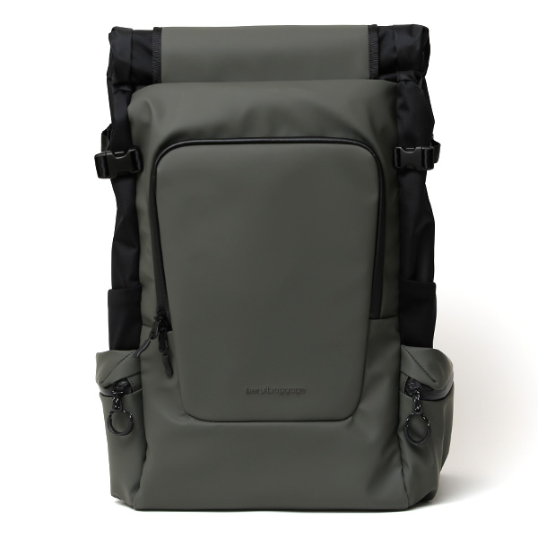 ベルーフバゲージ(beruf baggage) NOMAD30+ ロールトップ バックパック カーキ