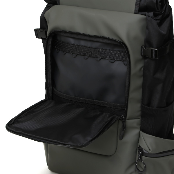 リュック ビジネスリュック バックパック 大容量 16インチPC収納可能 A3サイズ 防水 アウトドア おしゃれ グリーン 緑色 かっこいい ロールトップ 自転車 旅行 高級 ブランド NOMAD30+ ベルーフバゲージ(beruf baggage)