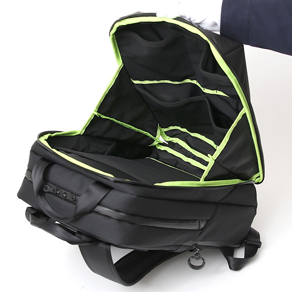  【beruf baggage】 防水 高機能 ビジネスリュック 日本製 ブランド バックパック メンズ リュック  ブラック 黒 黒色 A4 PC 15インチ 13インチ 30代 40代 50代 レディース 通勤 仕事 ベルーフバゲージ URBAN EXPLORER NARROW brf-GR26-DR