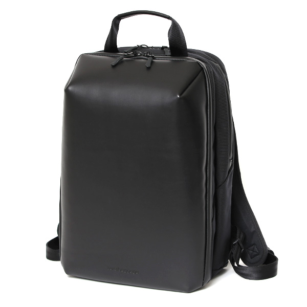 beruf baggage ビジネスリュック メンズ 本革 防水レザー 日本製 バックパック ブラック 黒 黒色 15インチ 15.6インチ ノートPC 収納可能 2気室 エアーバリスティックナイロン スーツ オフィスカジュアル 自転車 通勤 雨 ベルーフバゲージ brf-GR26-WPL