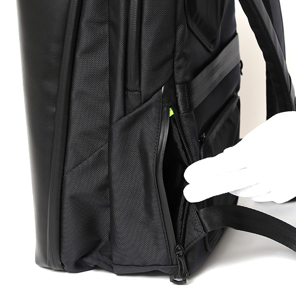 beruf baggage ビジネスリュック メンズ 本革 防水レザー 日本製 バックパック ブラック 黒 黒色 15インチ 15.6インチ ノートPC 収納可能 2気室 エアーバリスティックナイロン スーツ オフィスカジュアル 自転車 通勤 雨 ベルーフバゲージ brf-GR26-WPL