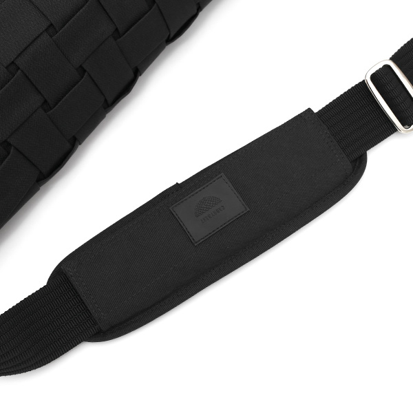 ショルダーバッグ メッセンジャーバッグ ブラック 黒 黒色 メンズ レディース 日本製 L SHOULDER NEST CARRYNEST(キャリーネスト)