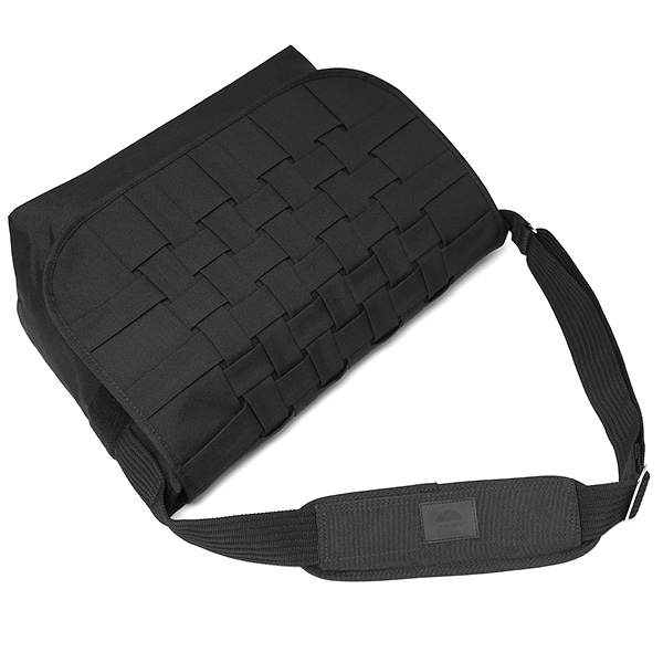 ショルダーバッグ メッセンジャーバッグ ブラック 黒 黒色 メンズ レディース 日本製 L SHOULDER NEST CARRYNEST(キャリーネスト)