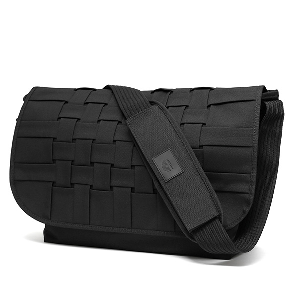 ショルダーバッグ メッセンジャーバッグ ブラック 黒 黒色 メンズ レディース 日本製 L SHOULDER NEST CARRYNEST(キャリーネスト)