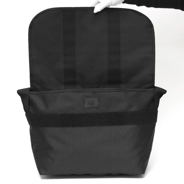 ショルダーバッグ メッセンジャーバッグ ブラック 黒 黒色 メンズ レディース 日本製 L SHOULDER NEST CARRYNEST(キャリーネスト)
