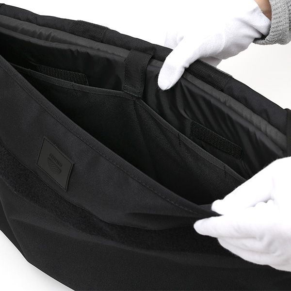 ショルダーバッグ メッセンジャーバッグ ブラック 黒 黒色 メンズ レディース 日本製 L SHOULDER NEST CARRYNEST(キャリーネスト)