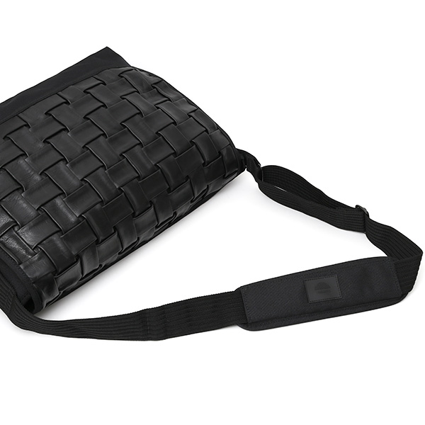 ショルダーバッグ メッセンジャーバッグ ブラック 黒 黒色 メンズ レディース 日本製 L SHOULDER NEST CARRYNEST(キャリーネスト)