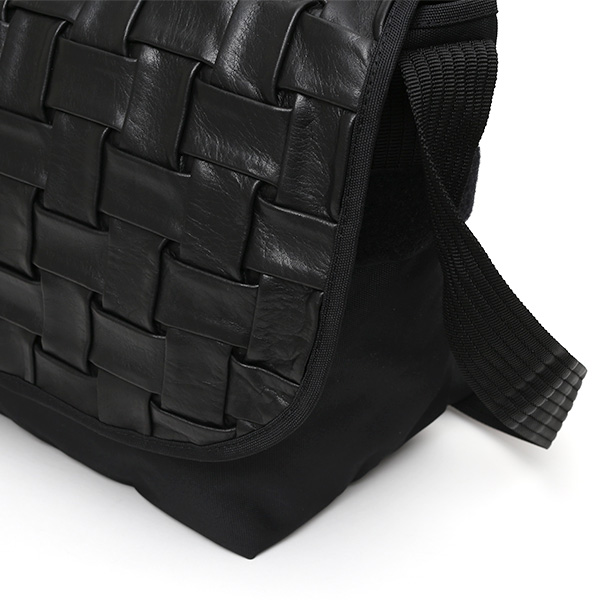 ショルダーバッグ メッセンジャーバッグ ブラック 黒 黒色 メンズ レディース 日本製 L SHOULDER NEST CARRYNEST(キャリーネスト)