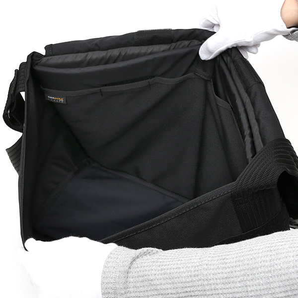 ショルダーバッグ メッセンジャーバッグ ブラック 黒 黒色 メンズ レディース 日本製 L SHOULDER NEST CARRYNEST(キャリーネスト)