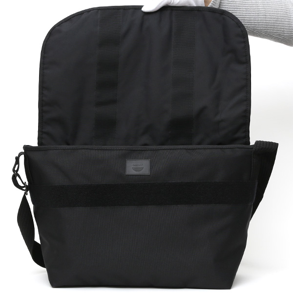 ショルダーバッグ メッセンジャーバッグ ブラック 黒 黒色 メンズ レディース 日本製 L SHOULDER NEST CARRYNEST(キャリーネスト)