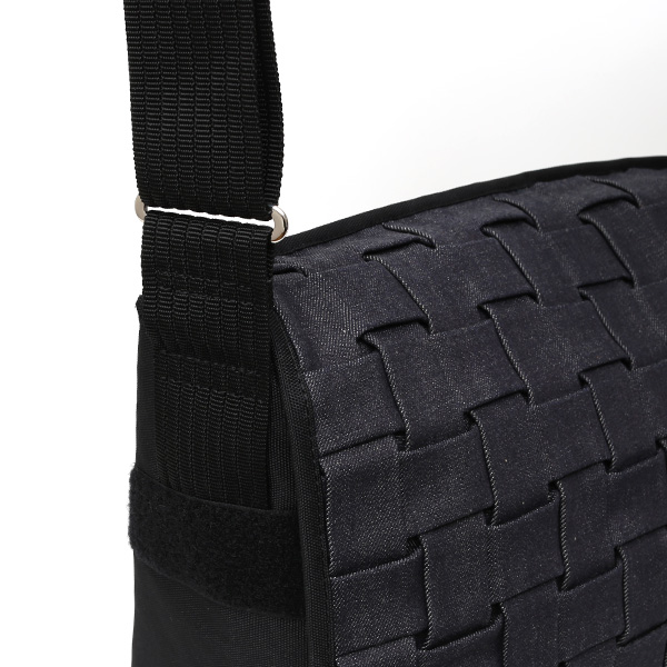 ショルダーバッグ メッセンジャーバッグ ブラック 黒 黒色 メンズ レディース 日本製 L SHOULDER NEST CARRYNEST(キャリーネスト)