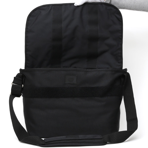 ショルダーバッグ メッセンジャーバッグ ブラック 黒 黒色 メンズ レディース 日本製 L SHOULDER NEST CARRYNEST(キャリーネスト)