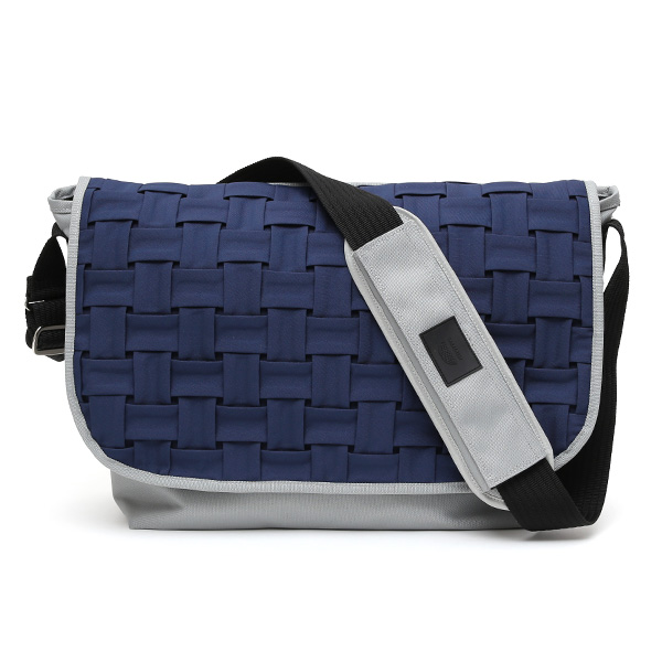 CARRYNEST(キャリーネスト) ショルダーバッグ L SHOULDER NEST グレー/ネイビー