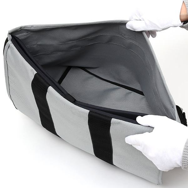 ショルダーバッグ メッセンジャーバッグ グレー グレイ 灰色 メンズ レディース 日本製 L SHOULDER NEST CARRYNEST(キャリーネスト)