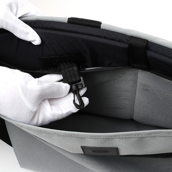 ショルダーバッグ メッセンジャーバッグ グレー グレイ 灰色 メンズ レディース 日本製 L SHOULDER NEST CARRYNEST(キャリーネスト)