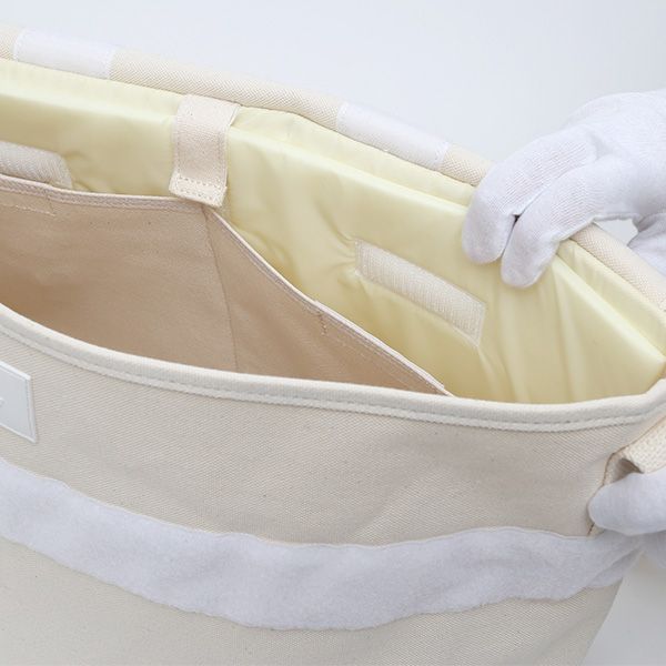 ショルダーバッグ メッセンジャーバッグ ホワイト 白色 メンズ レディース 日本製 L SHOULDER NEST CARRYNEST(キャリーネスト)