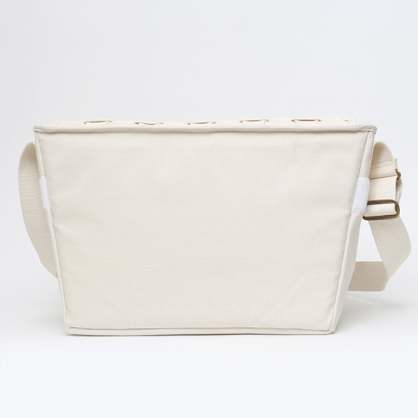 ショルダーバッグ メッセンジャーバッグ ホワイト 白色 メンズ レディース 日本製 L SHOULDER NEST CARRYNEST(キャリーネスト)