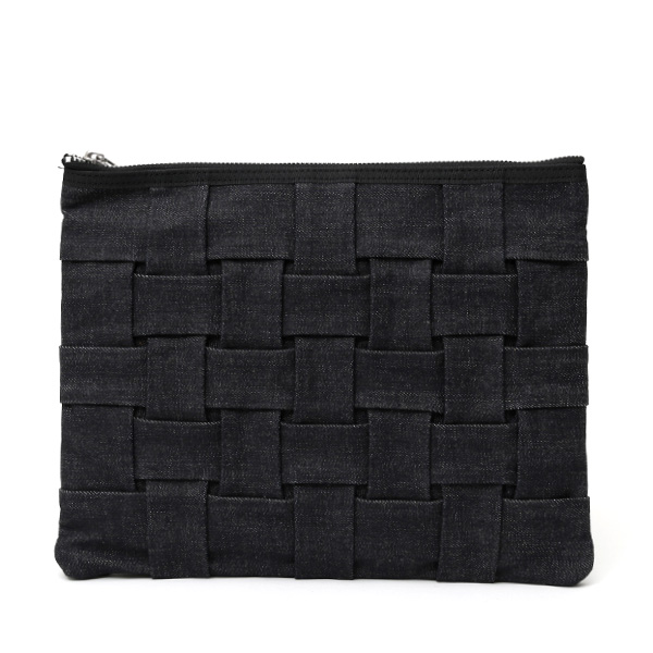 CARRYNEST(キャリーネスト) サコッシュ クラッチバッグ TABLET NEST ブラック/ネイビー