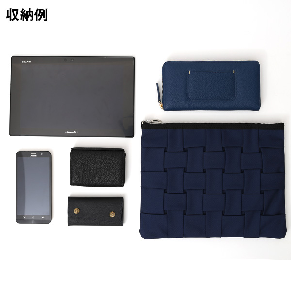  サコッシュ メンズ ブランド サコッシュバッグ クラッチバッグ ショルダーバッグ セカンドバッグ 2WAY グレー グレイ 灰色 レディース 小ぶり 日本製 おしゃれ かわいい タブレット TABLET NEST CARRYNEST(キャリーネスト)