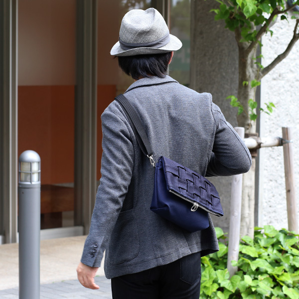 トートバッグ 4way ショルダーバッグ クラッチバッグ メンズ レディース ブルー ネイビー 青色 4-S TOTE NEST CARRYNEST(キャリーネスト)