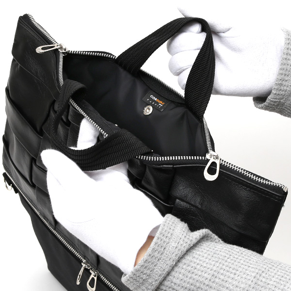  トートバッグ 4way ショルダーバッグ クラッチバッグ ブラック 黒 黒色 メンズ レディース 4-M TOTE NEST CARRYNEST(キャリーネスト)