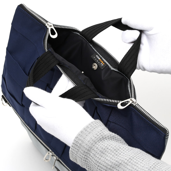  トートバッグ 4way ショルダーバッグ クラッチバッグ グレー グレイ 灰色 メンズ レディース 4-M TOTE NEST CARRYNEST(キャリーネスト)