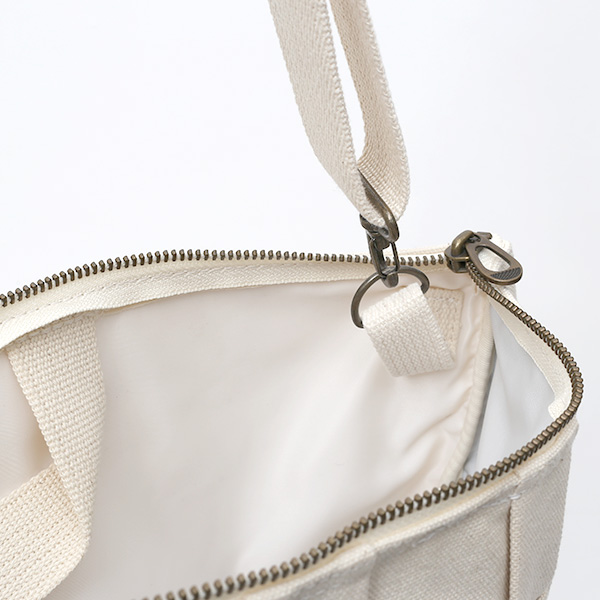  トートバッグ 4way ショルダーバッグ クラッチバッグ ホワイト 白色 メンズ レディース 4-M TOTE NEST CARRYNEST(キャリーネスト)